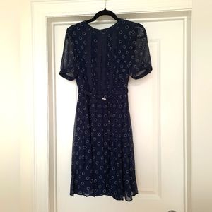 Beautiful mini dress in dark navy